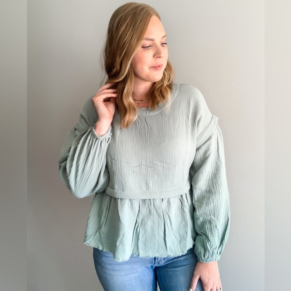 Peplum Blouse